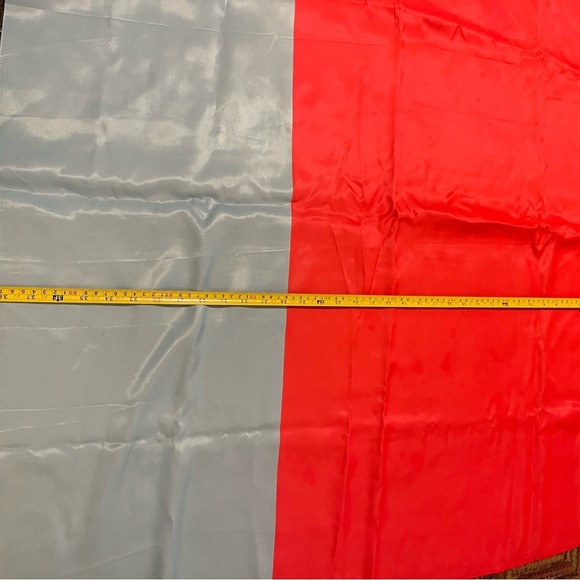 VTG Original USSR Flag Banner Ukrainian SSR Flag Hammer & Sickle Communism - Picture 3 of 7